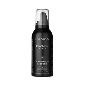Flacon de fond de teint mousse Lanza pour maquillage naturel et couvrant.