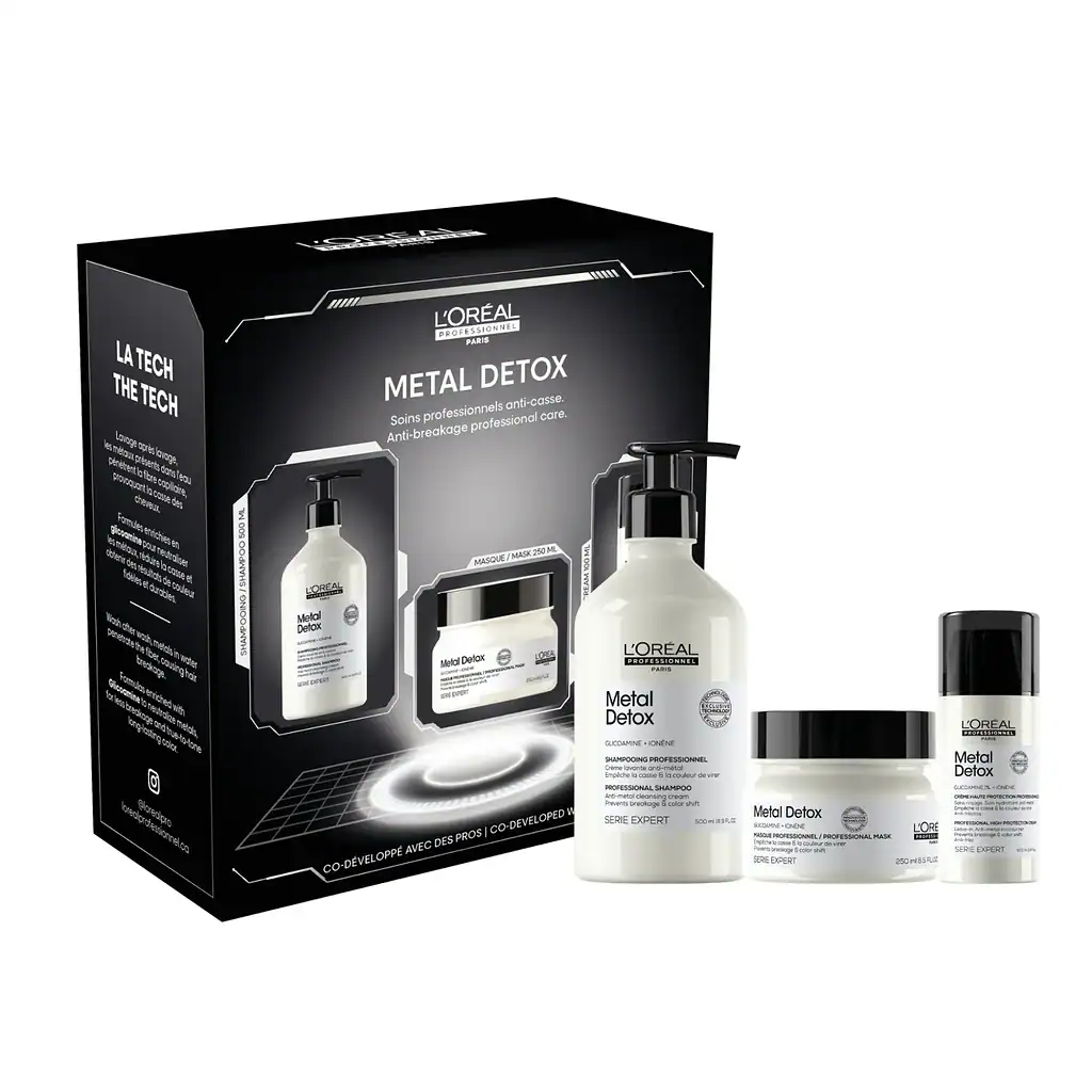 Gamme Metal Detox de L'Oréal Professionnel.