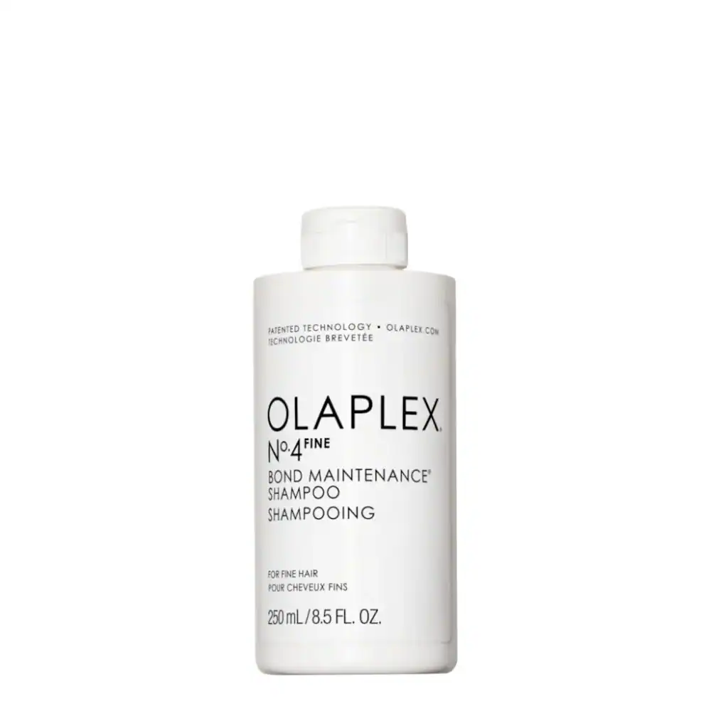 Shampooing Olaplex N°4F pour cheveux fins, soin capillaire réparateur, 250 ml.